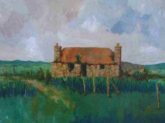 Hebridean Croft - Oil on canvas 